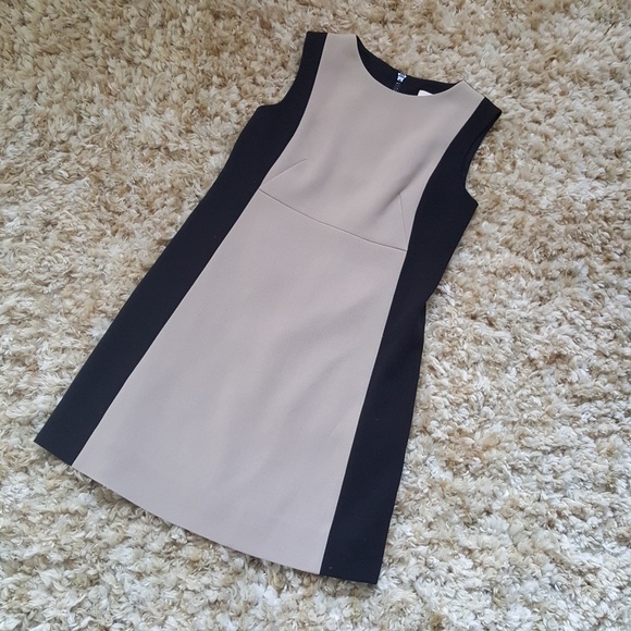 *NWT* Kate Spade tan & black office dress